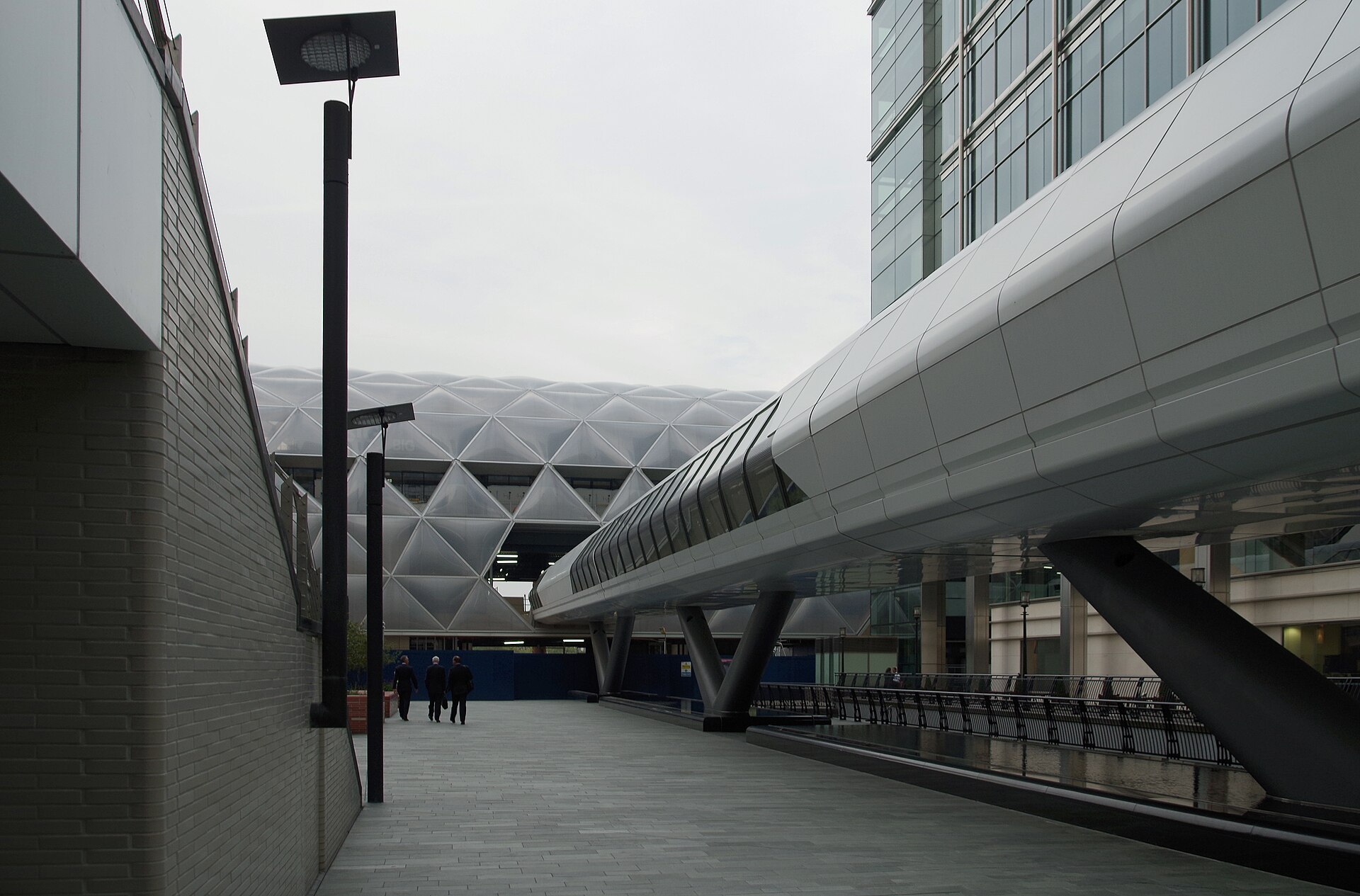 Canary Wharf station London — local documentary photograph