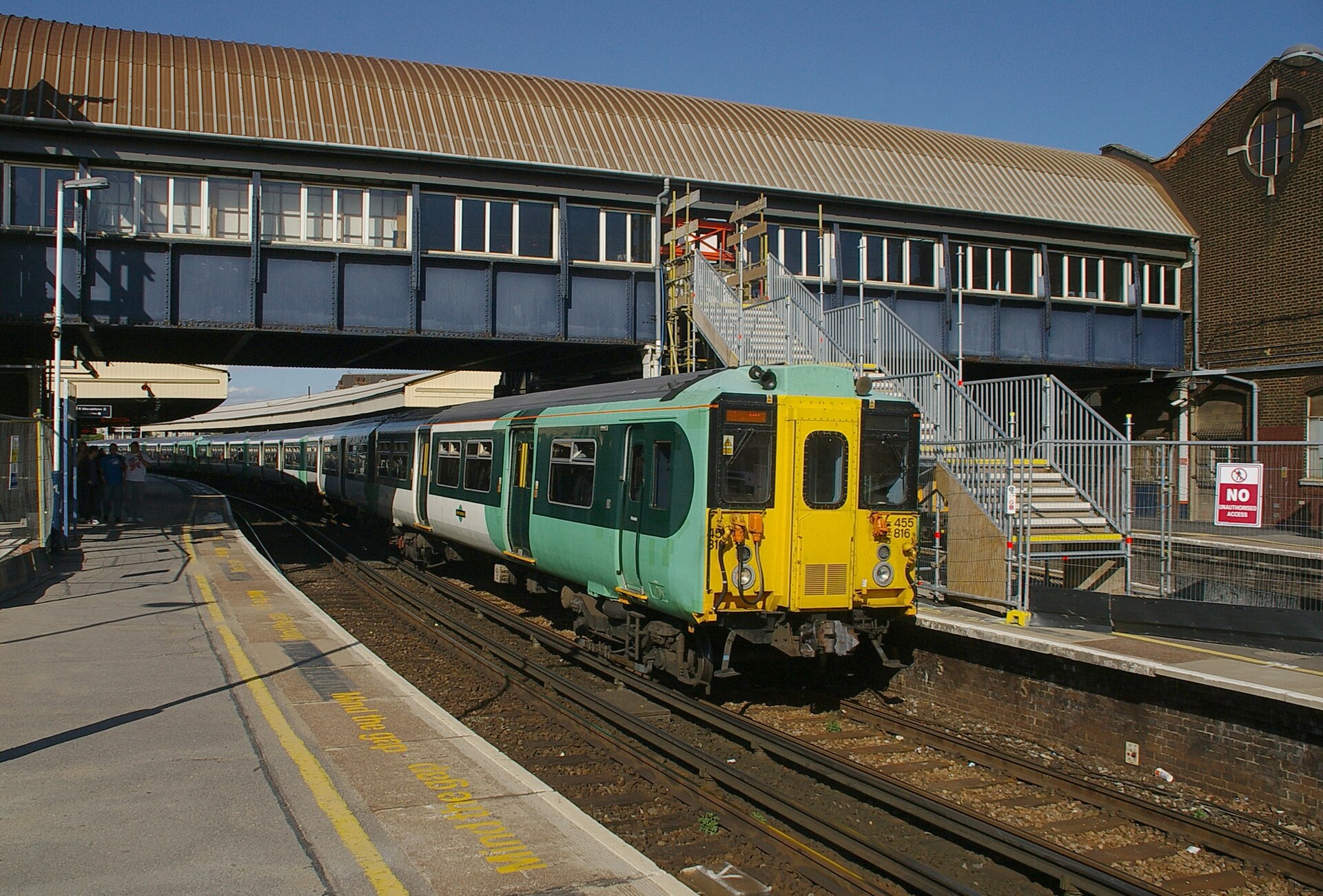 Clapham Junction station London — local documentary photograph