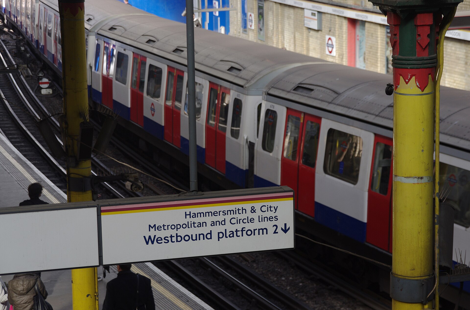 Farringdon station London — local documentary photograph
